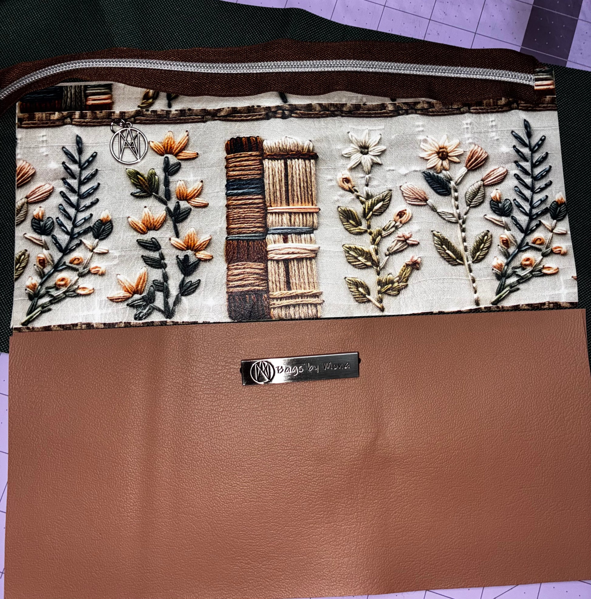 Alyssa crossbody Needlepoint (custom)