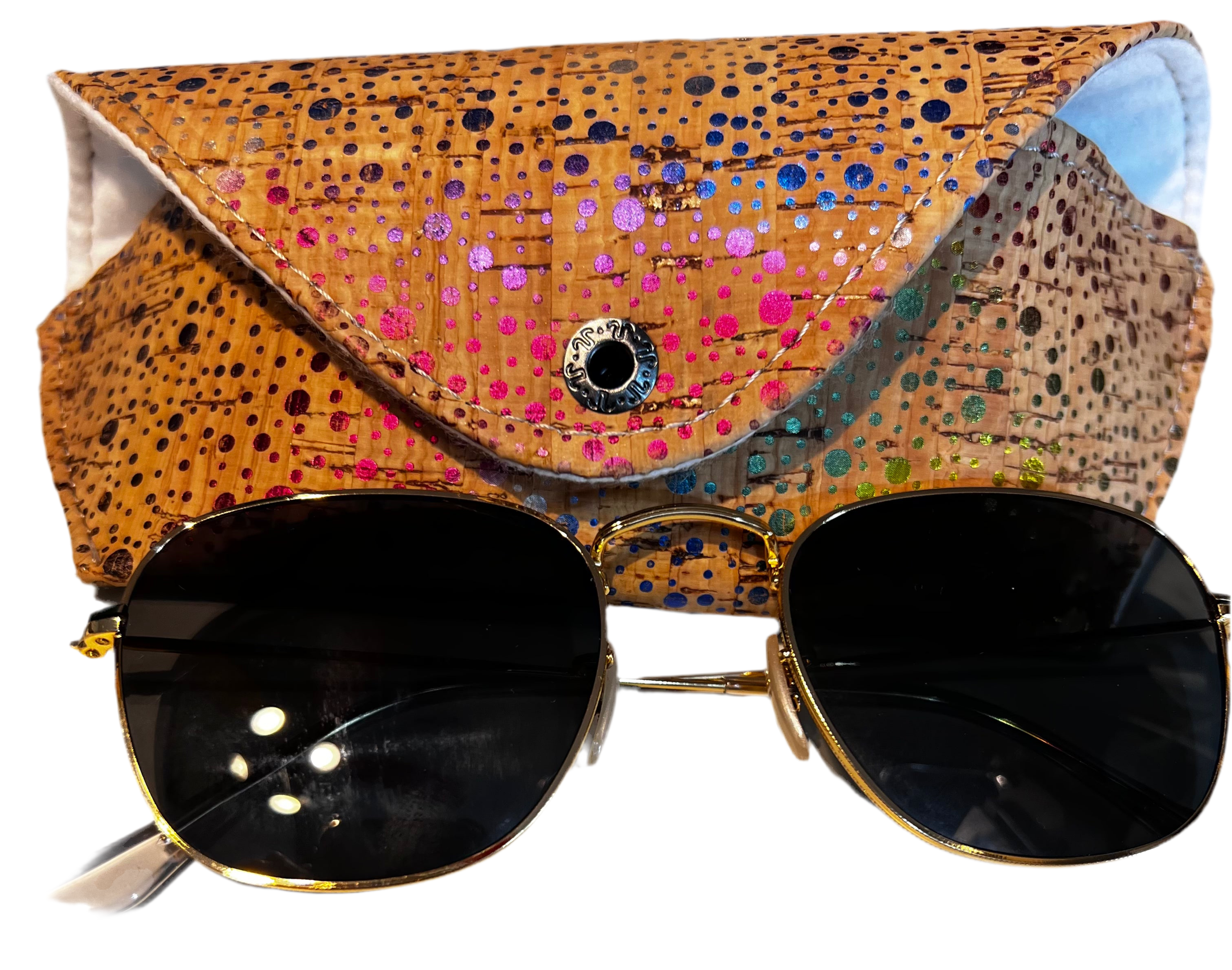 Eyeconic eyeglass case use drop down for various styles.