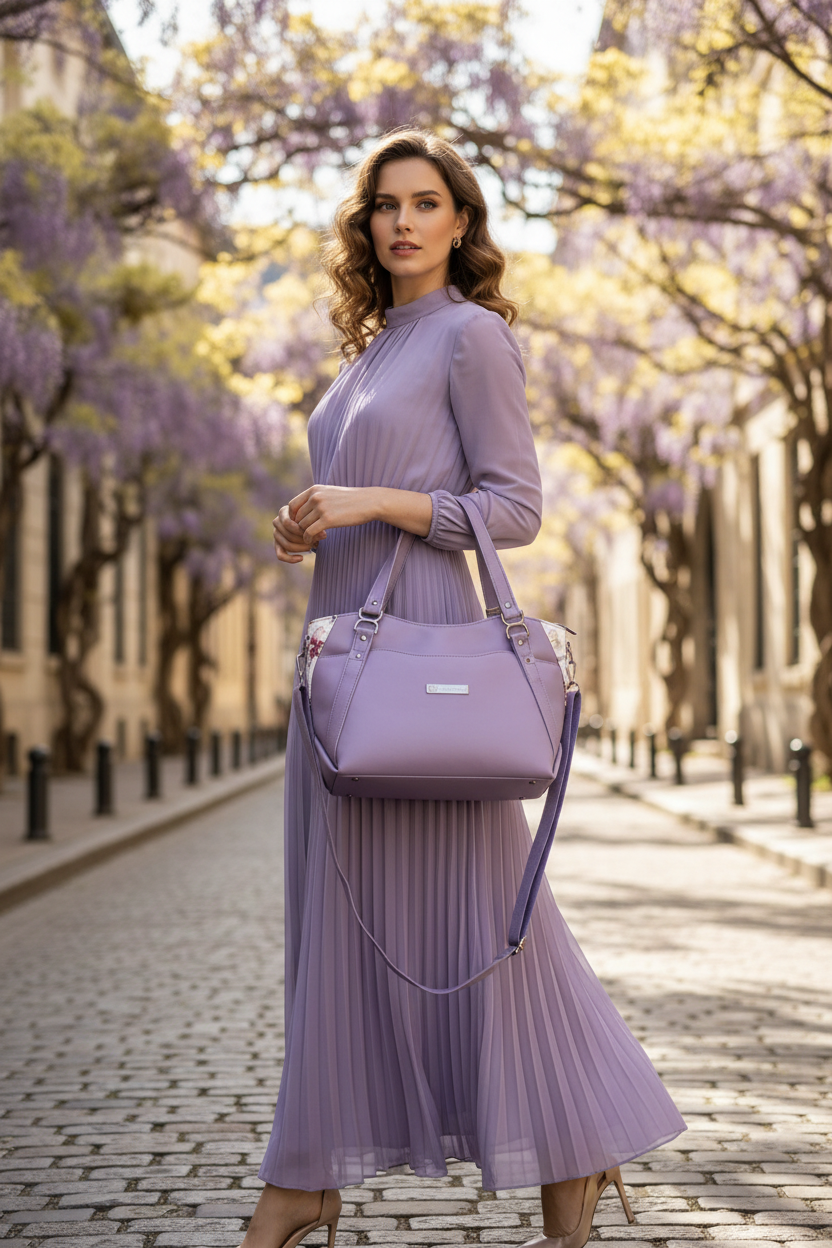 Hiraeth lilac Dragonfly purse (Custom)