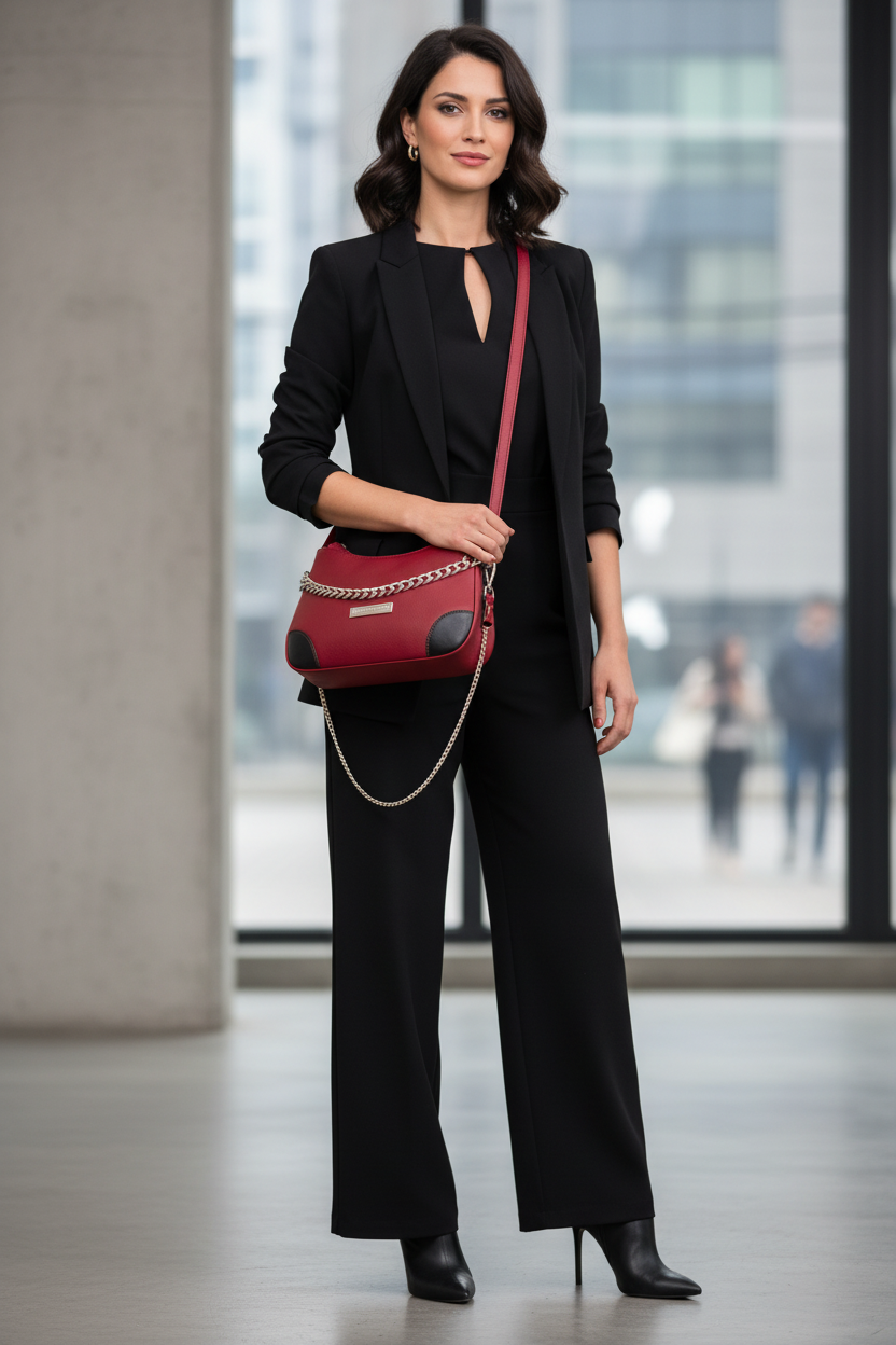 Annabelle black and RED