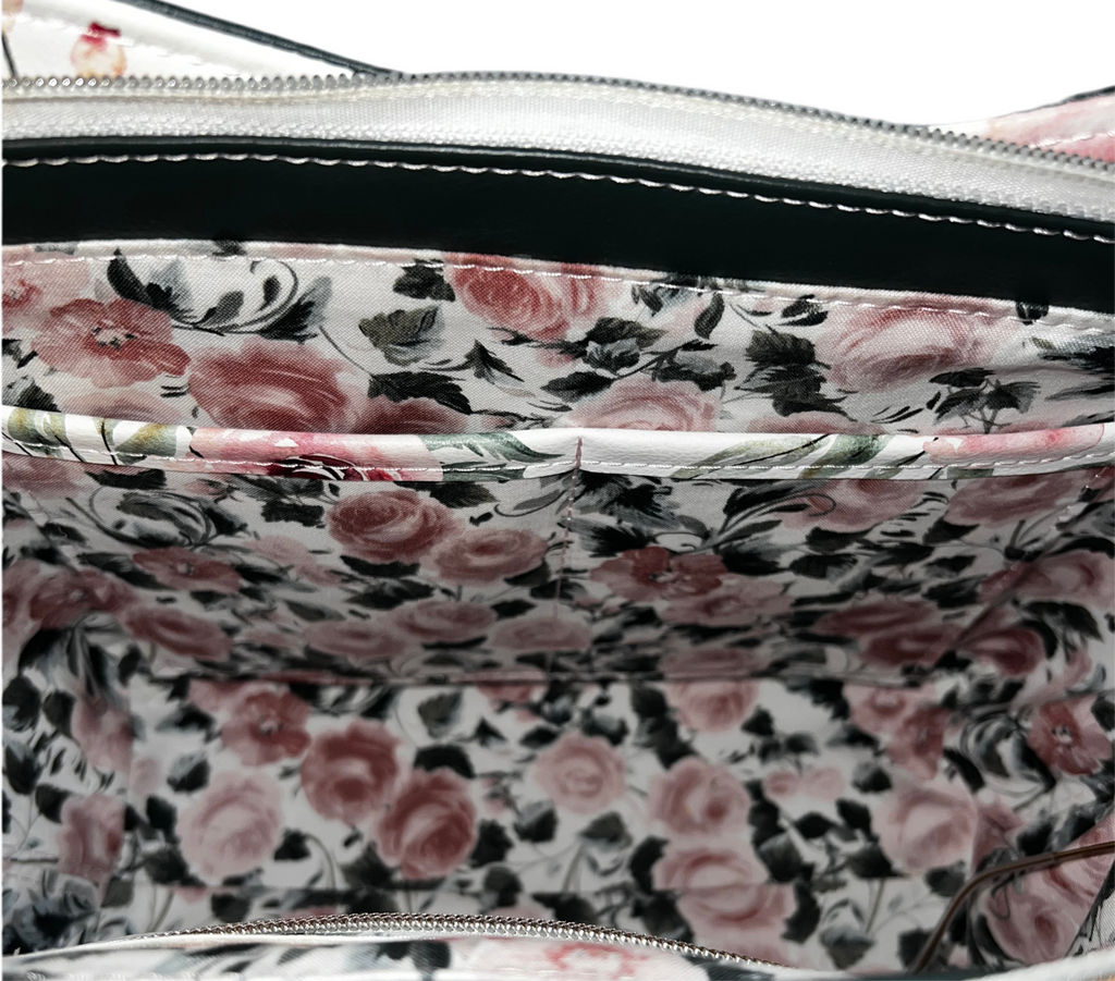 Hiraeth Evergreen Floral purse