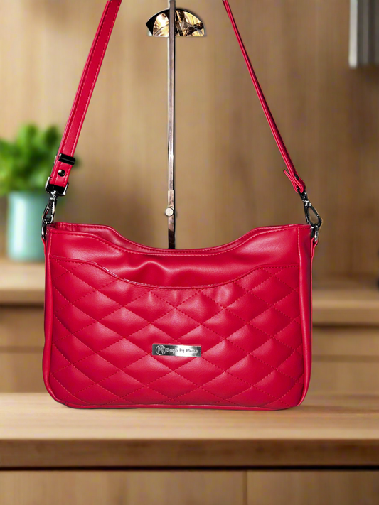 Kiana Quilted Red