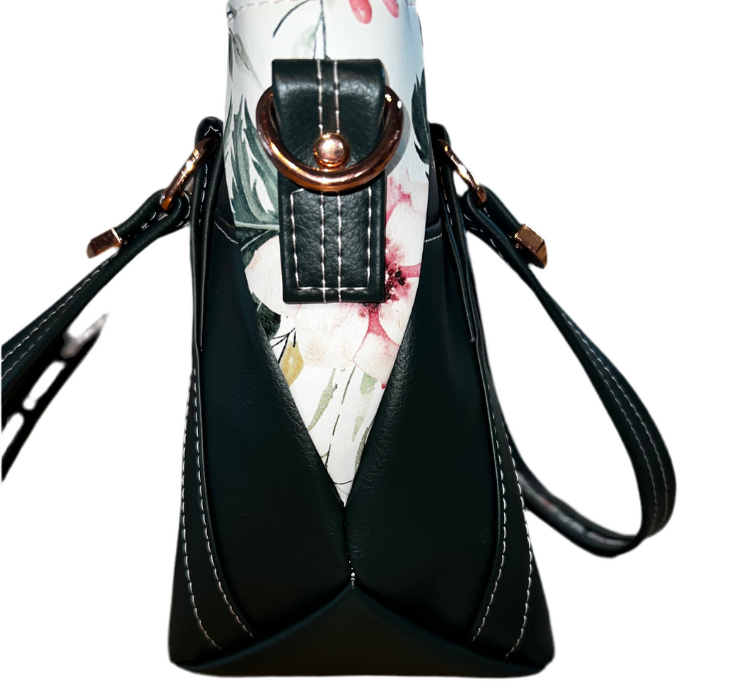 Hiraeth Evergreen Floral purse
