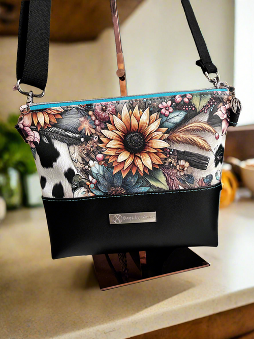 Alyssa floral cow (custom)