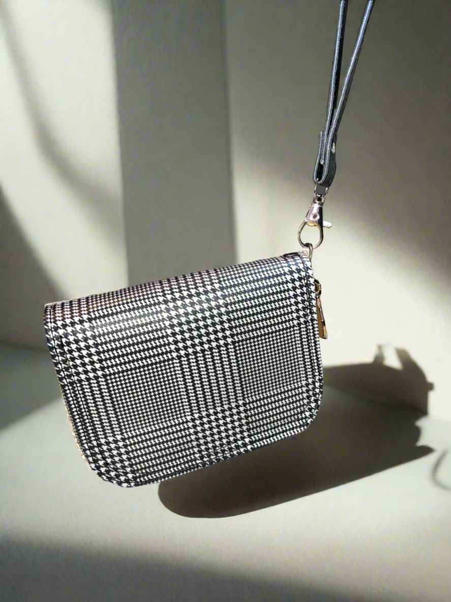 Zip around wallet wristlet