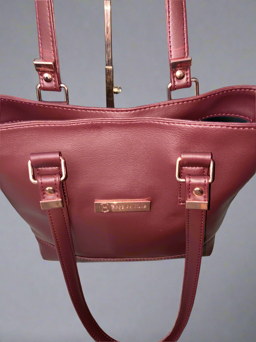 Mini B handbag Wine (custom)
