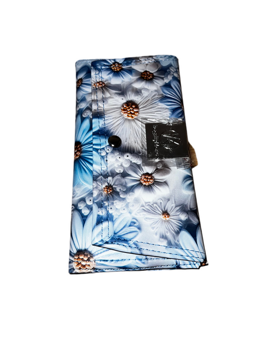 Architect 3D Floral blue Wallet
