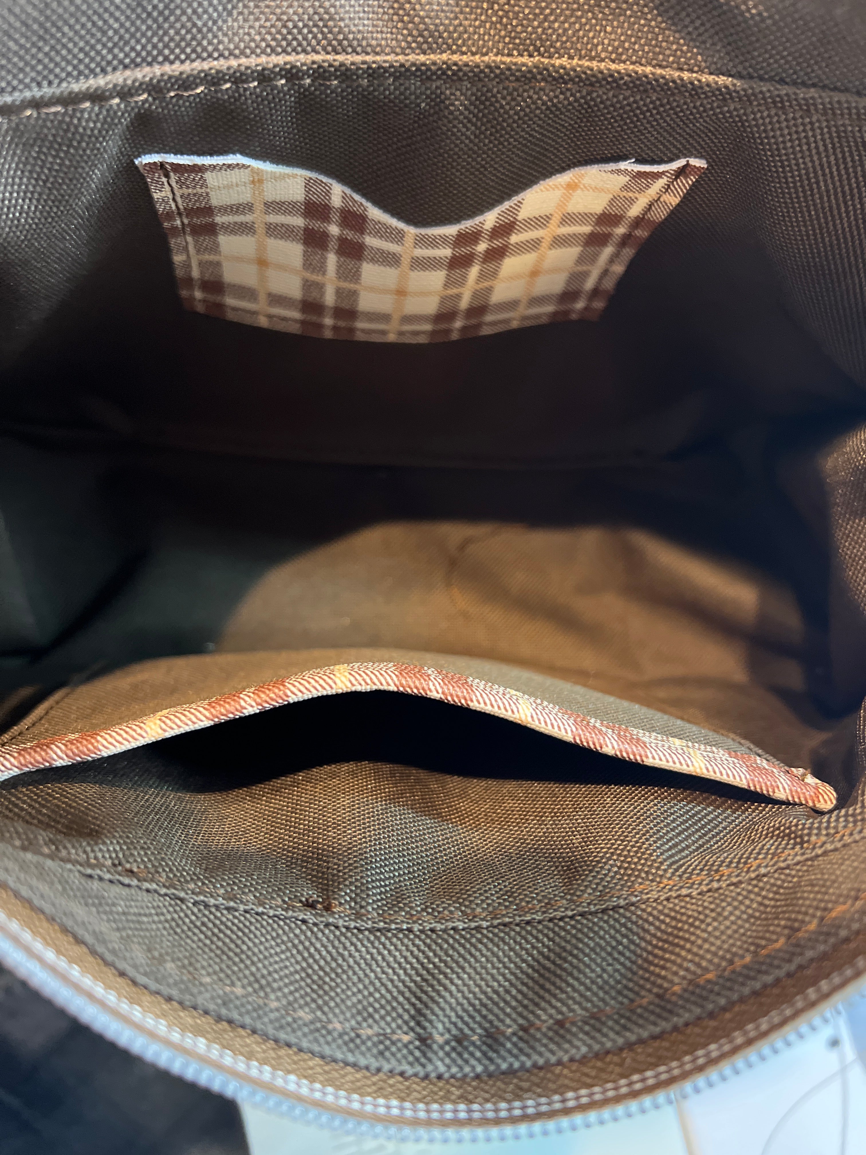 Annabelle Brown plaid