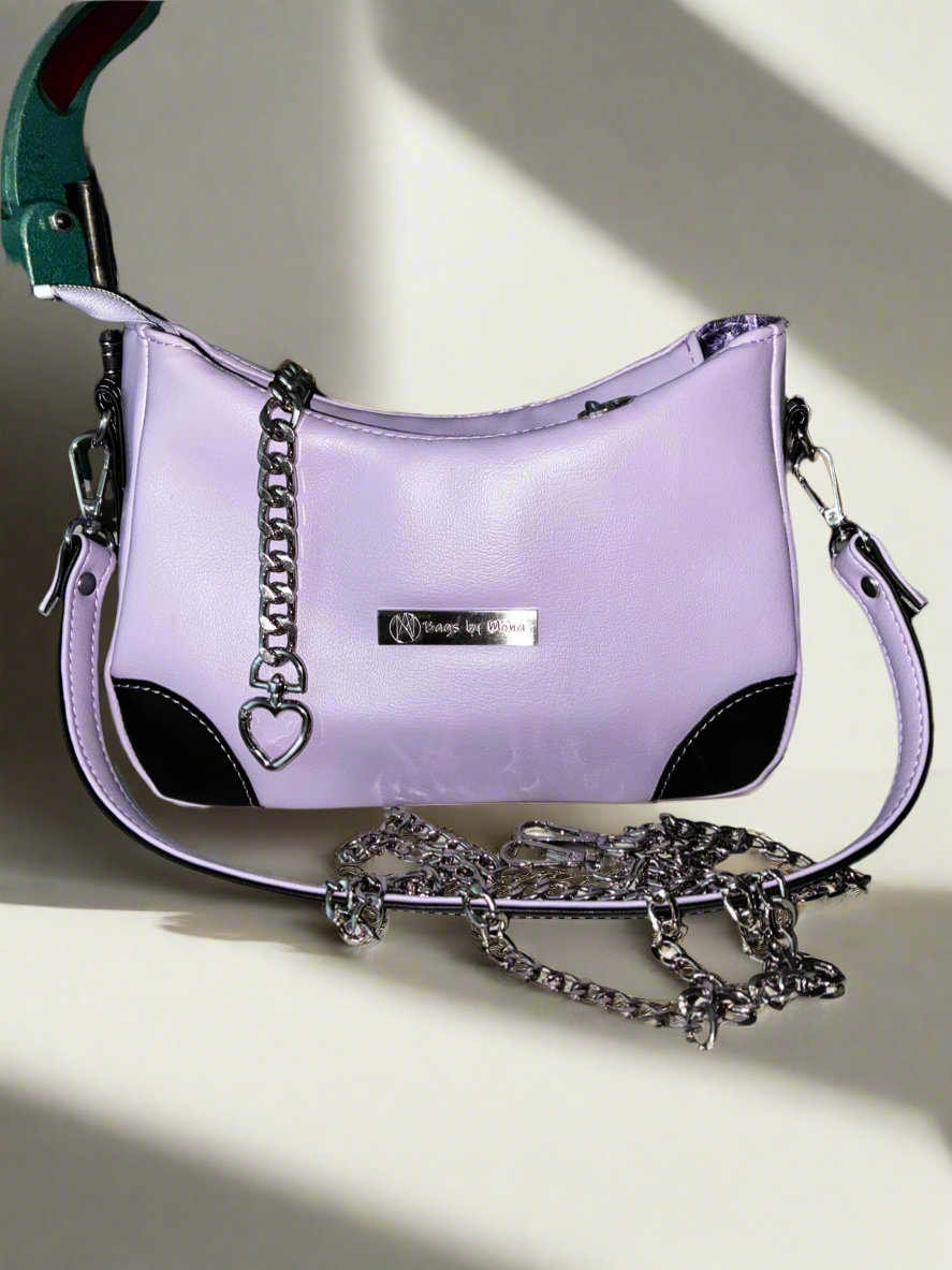 Annabelle Lilac & Black