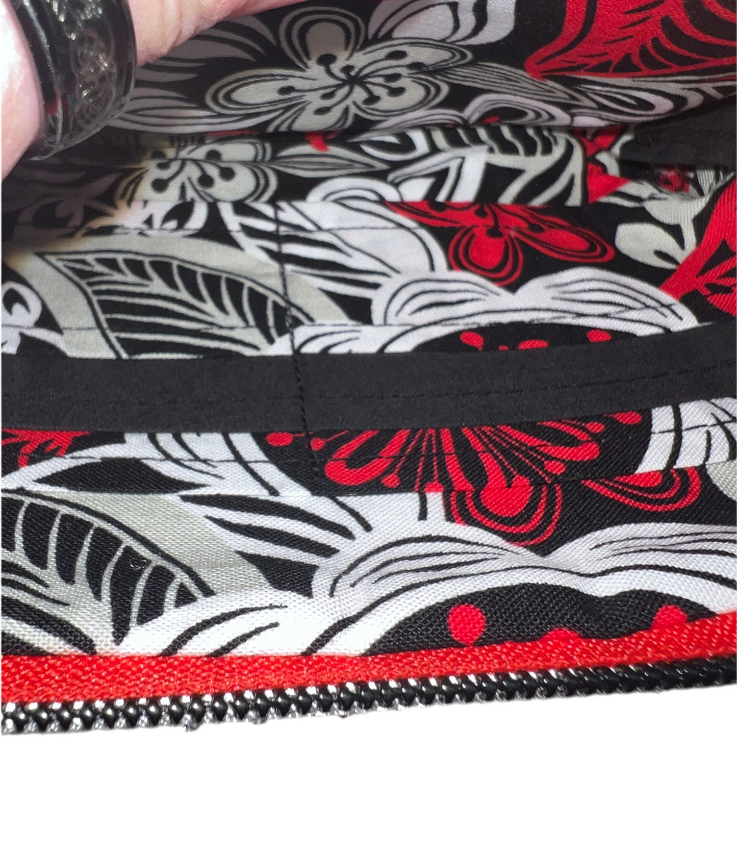 Red Sammy wristlet wallet