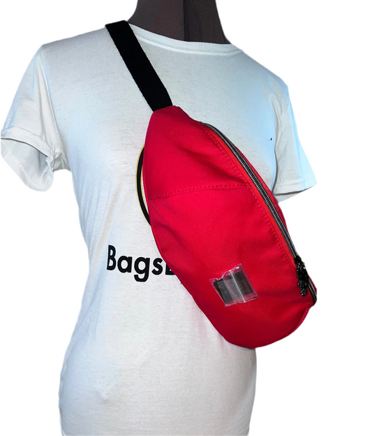 Canvas shoulder Sling RED