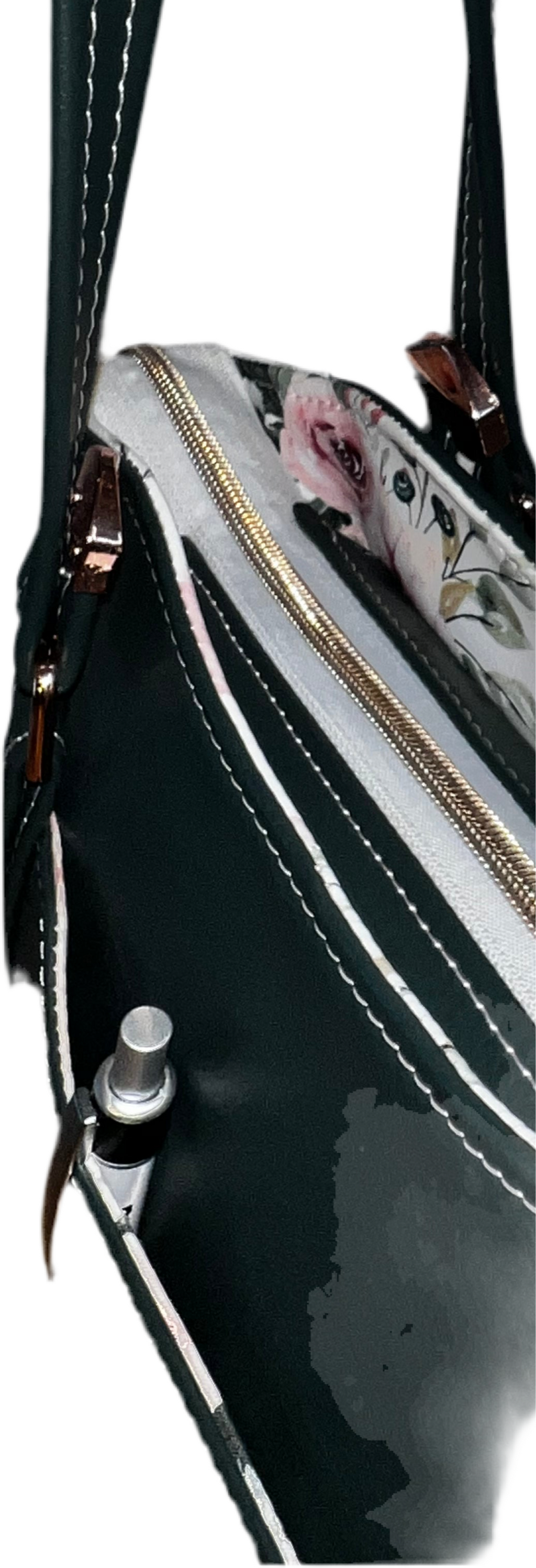Hiraeth Evergreen Floral purse