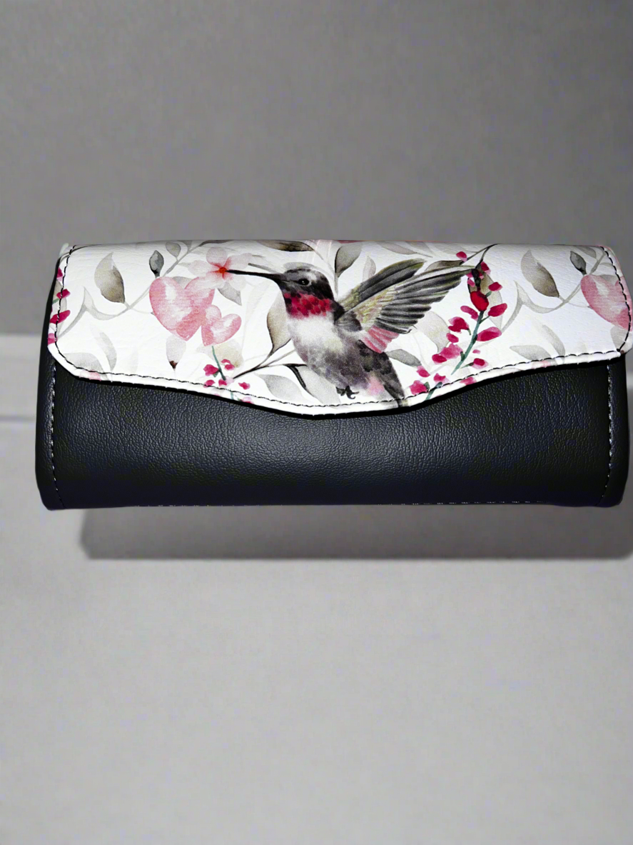 NCW Hummingbird wallet & wristlet clutch