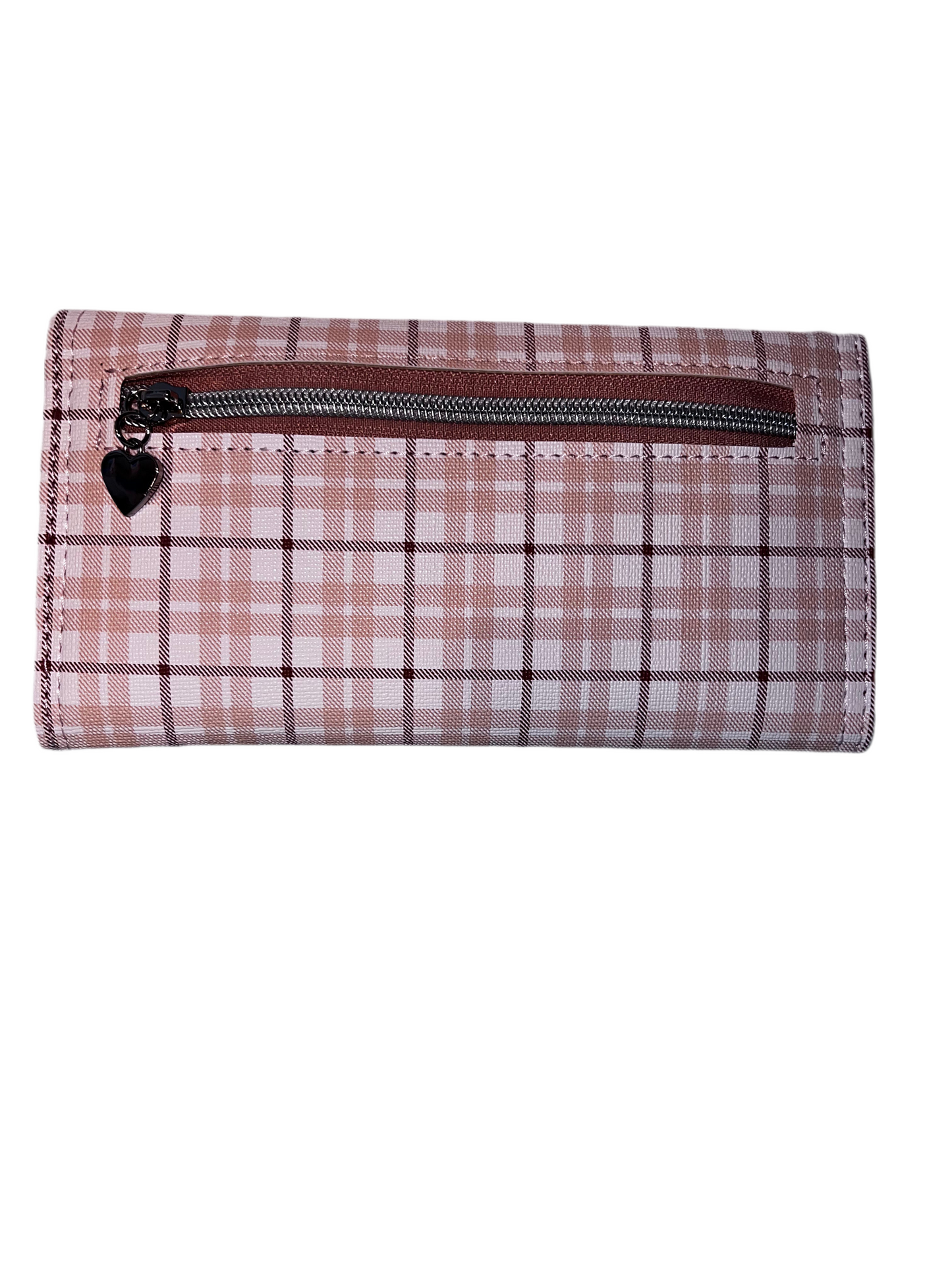 Architect Pink plaid Wallet