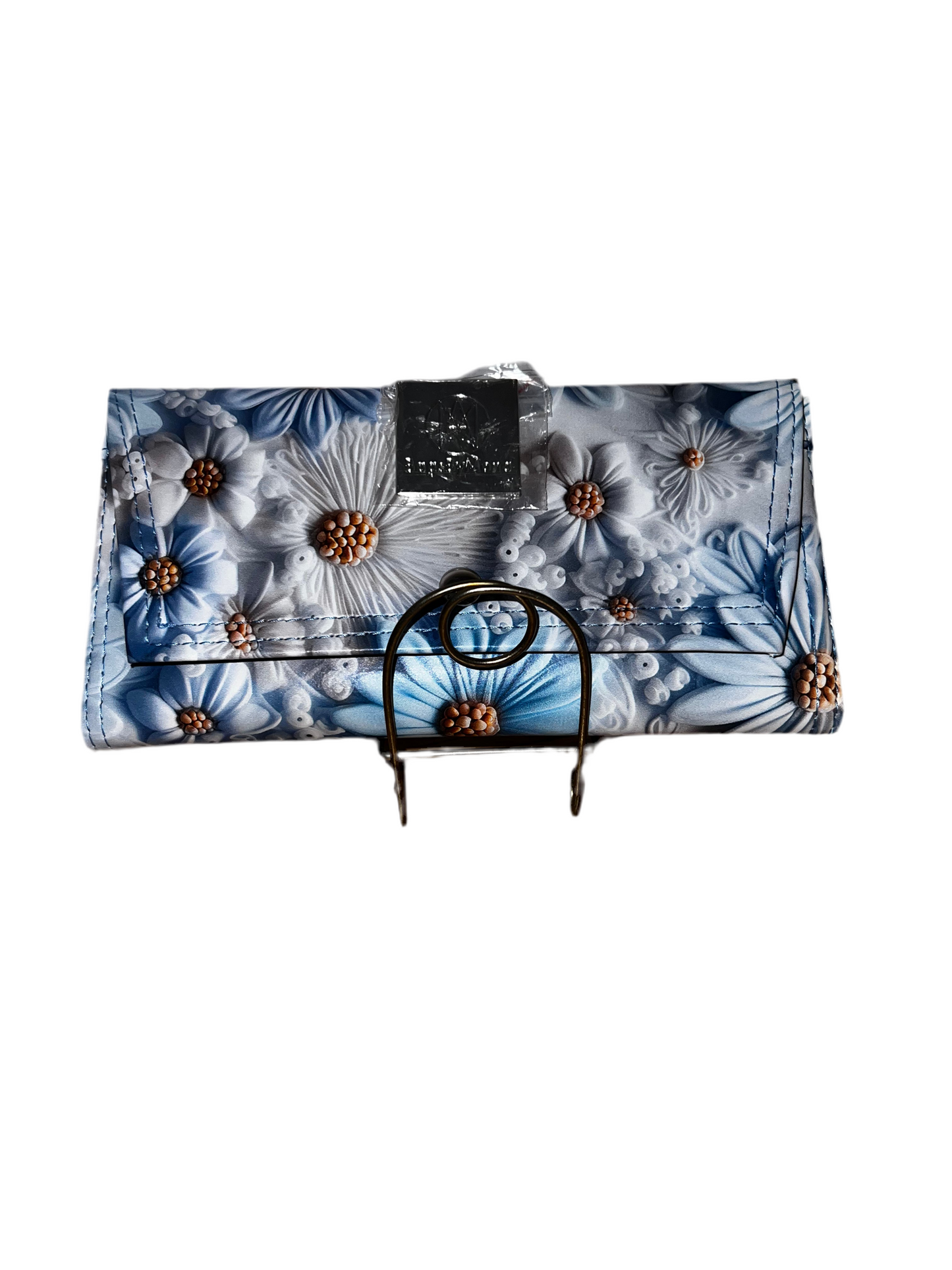 Architect 3D Floral blue Wallet