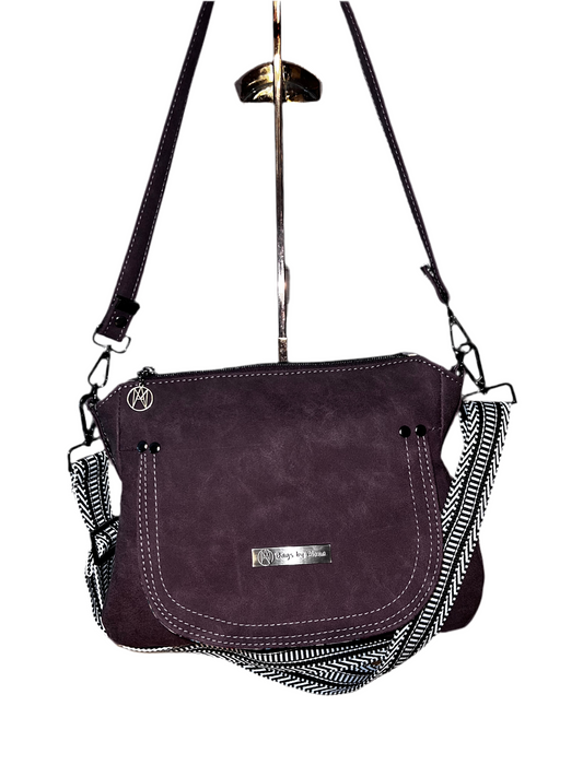 Brightstone Plum includes accordion Wallet