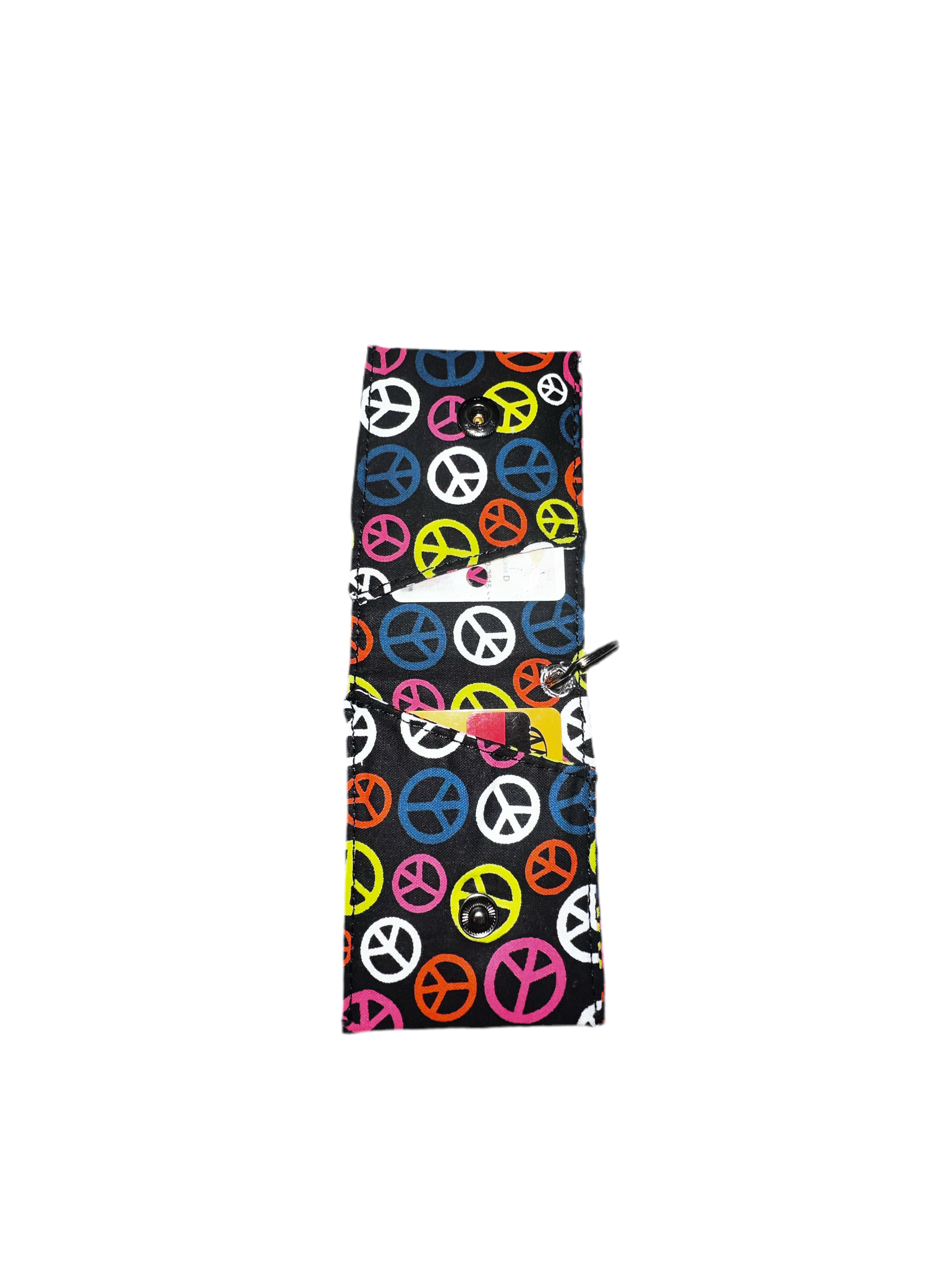 Keychain wallet Peace Sign
