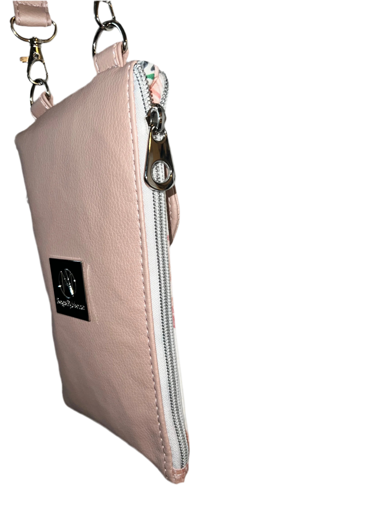 Phone and wallet sling floral