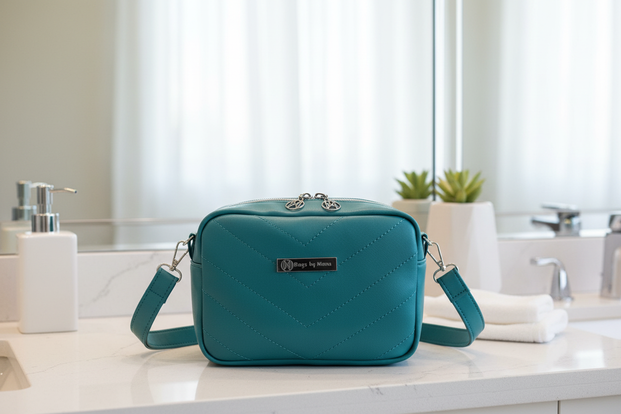 CC Like chevron Teal.  Crossbody