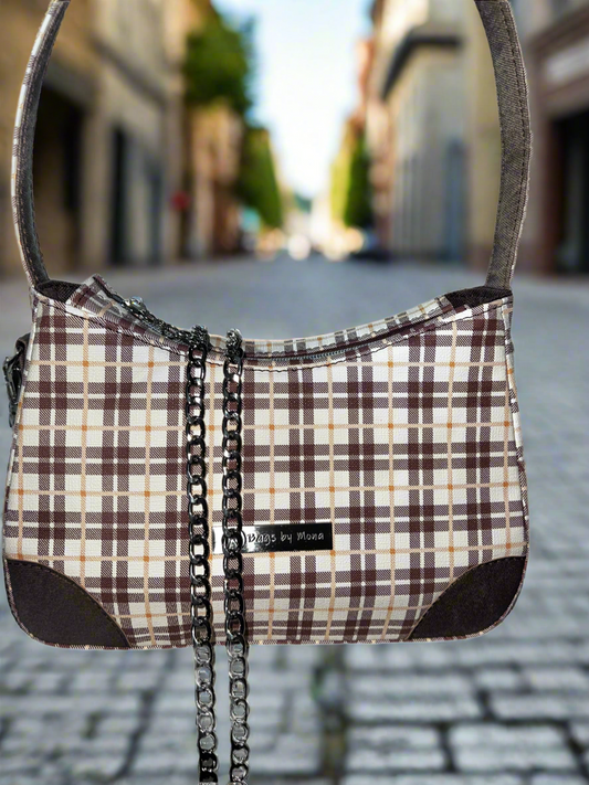 Annabelle Brown plaid