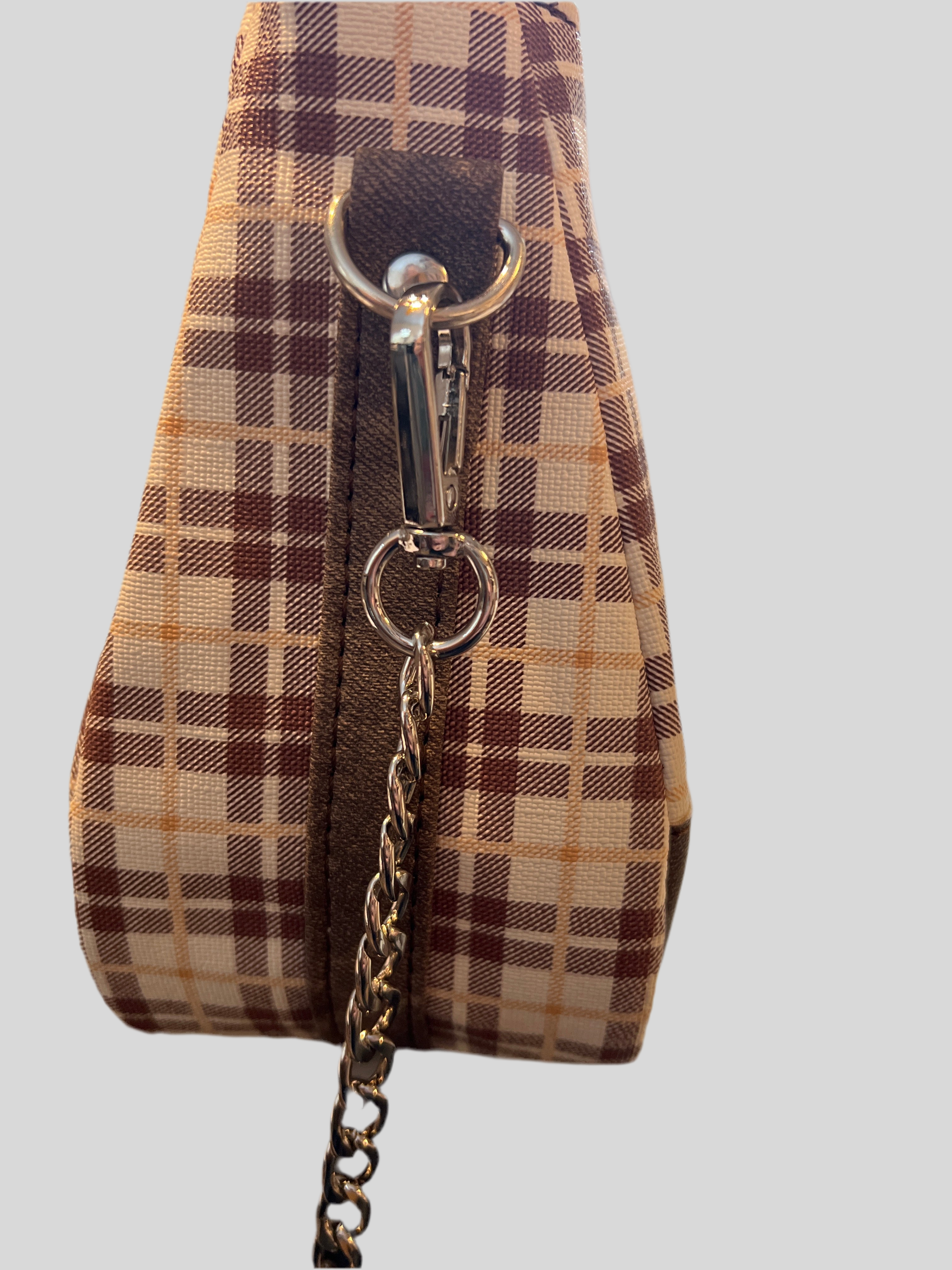 Annabelle Brown plaid