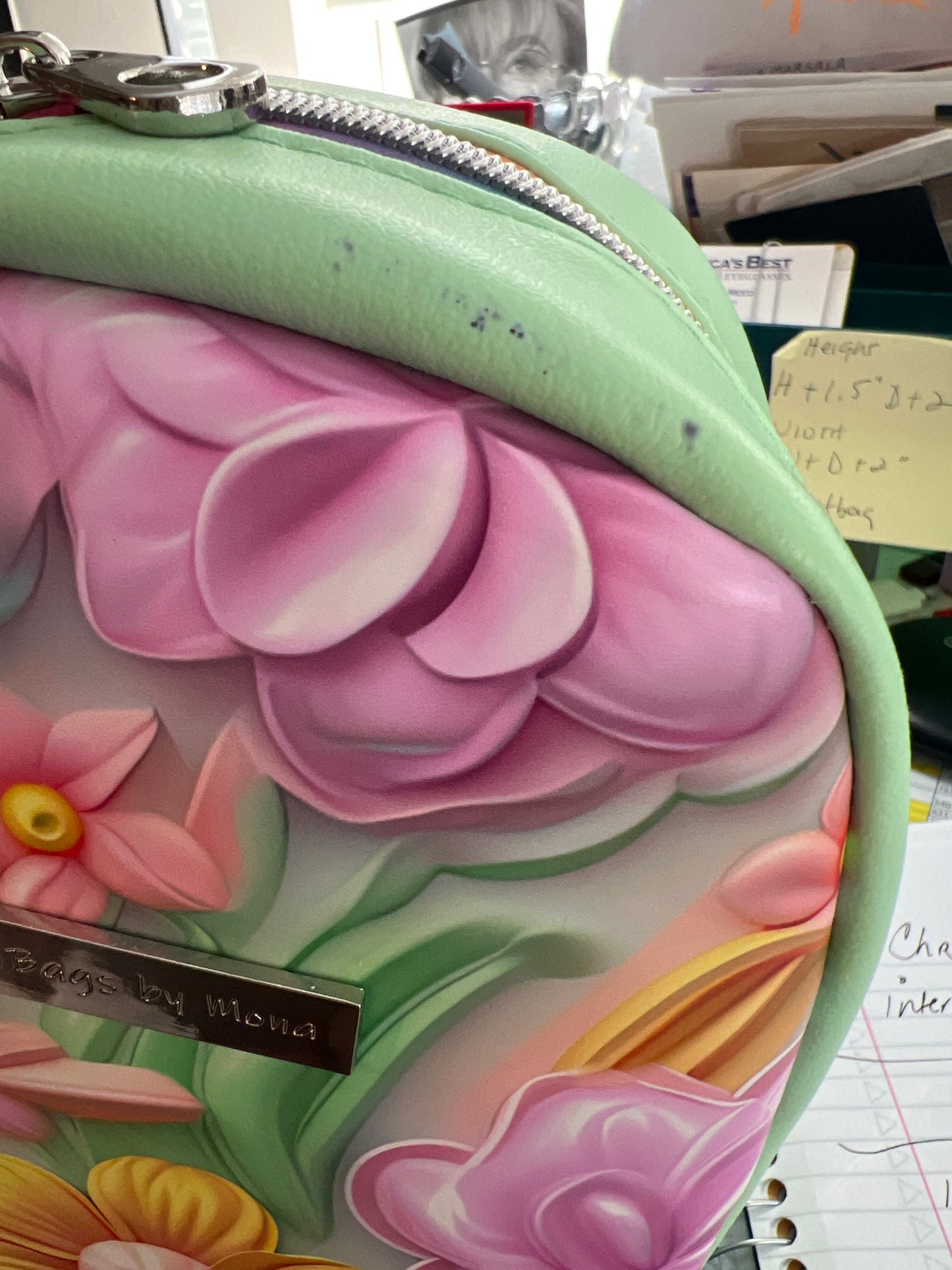 Teren 3D Floral - mark down due to imperfection