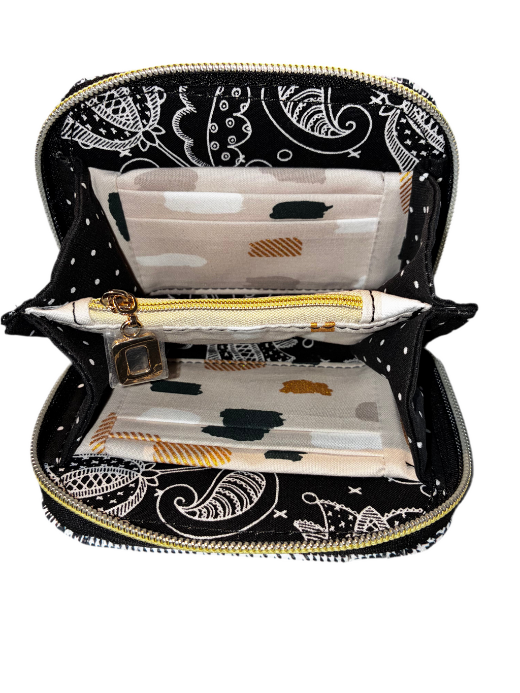 Zip around wallet wristlet