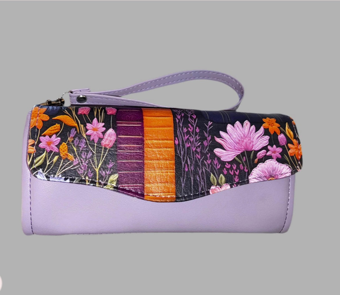 NCW BOOKS wallet wristlet (custom)