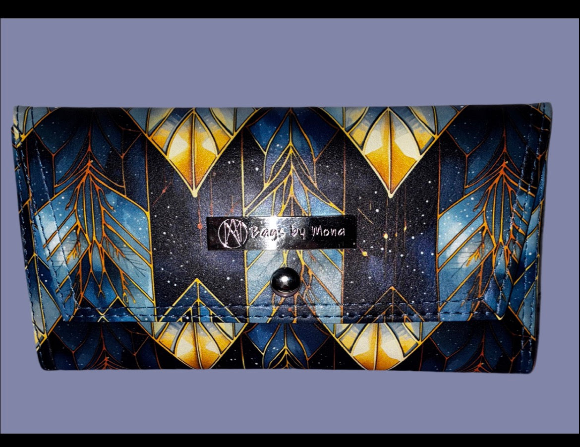 Architect wallet various prints (custom-use drop down)