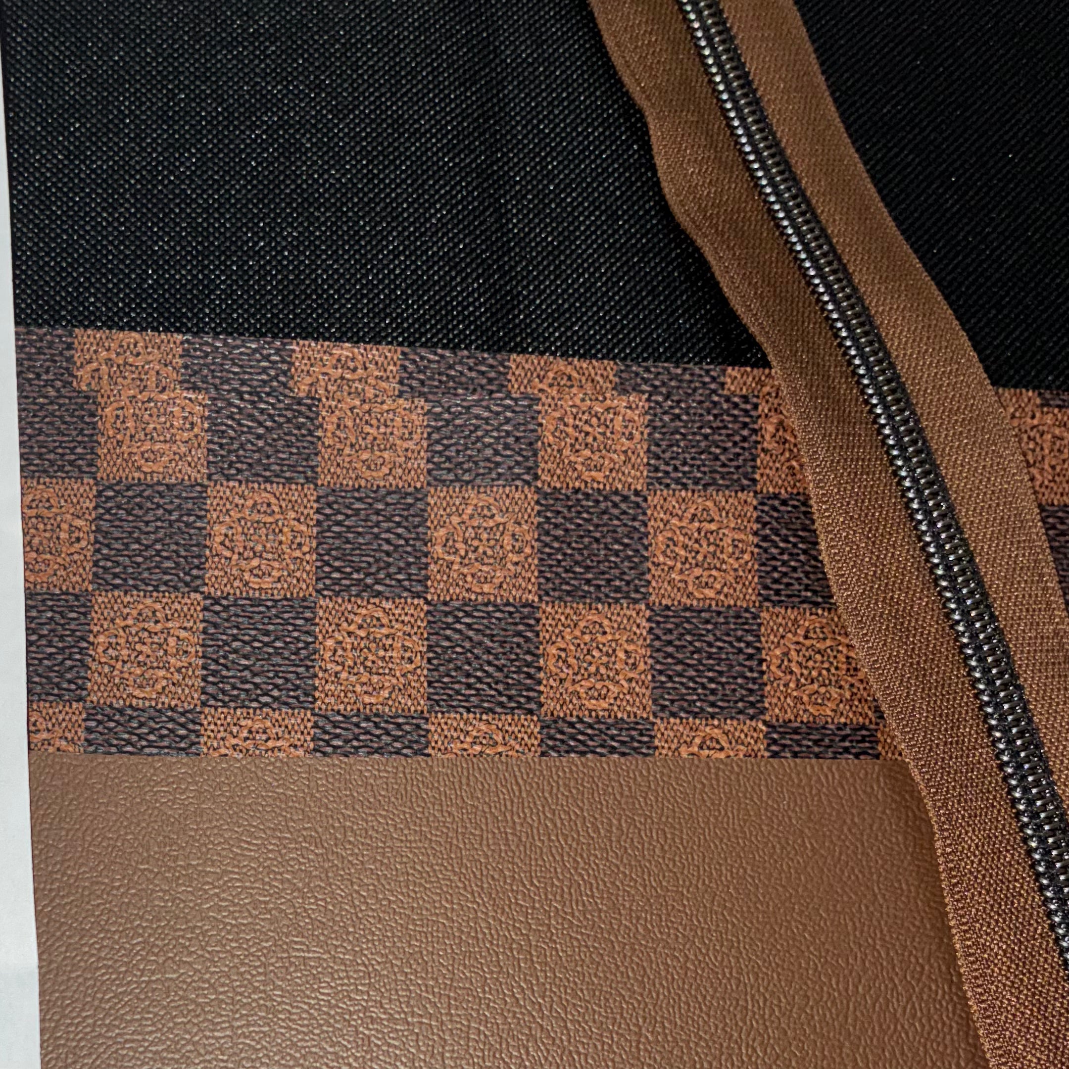 Alyssa Checked Brown