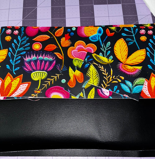 Alyssa Floral embroidery custom
