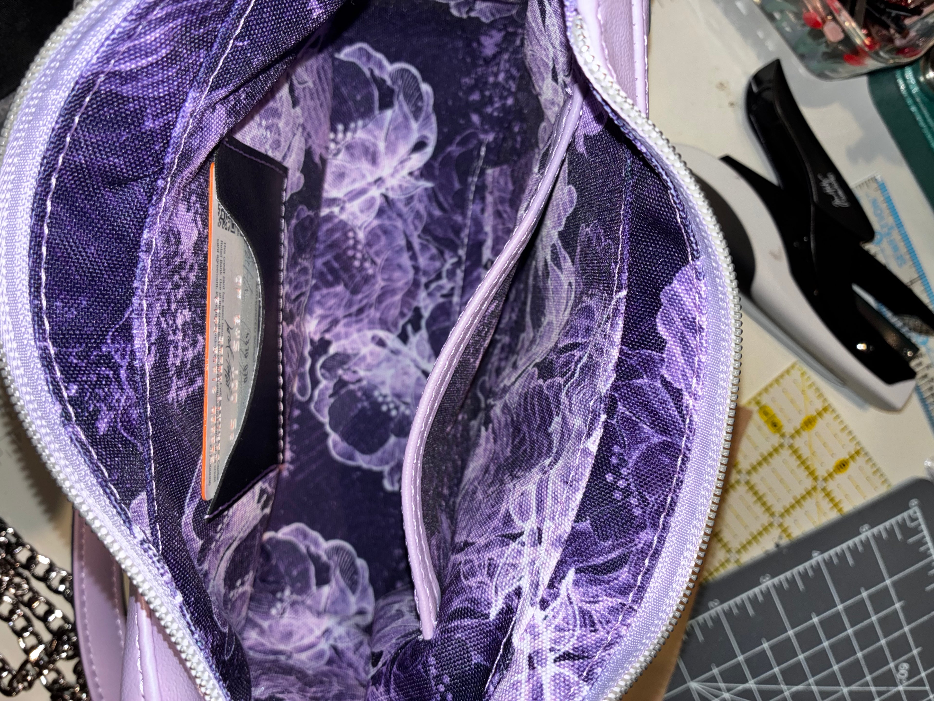 Annabelle Lilac & Black