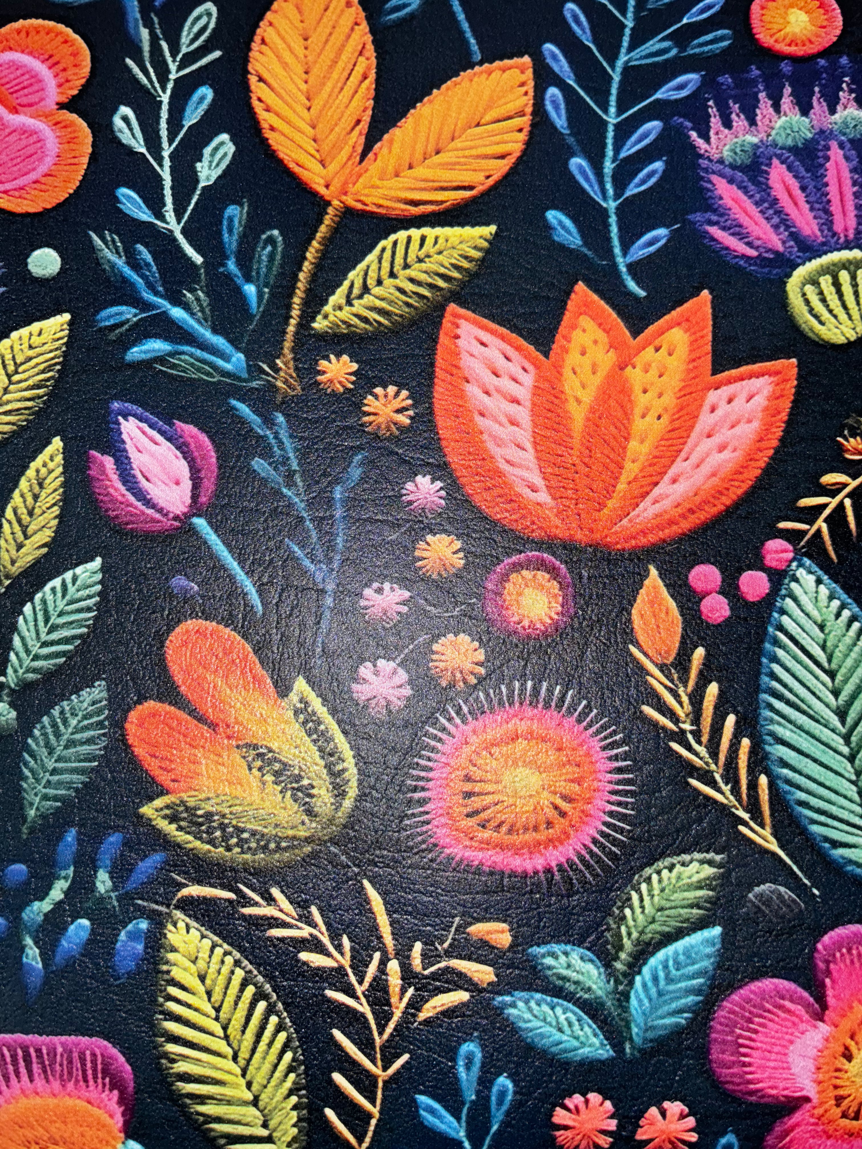 Alyssa Floral embroidery DEB custom