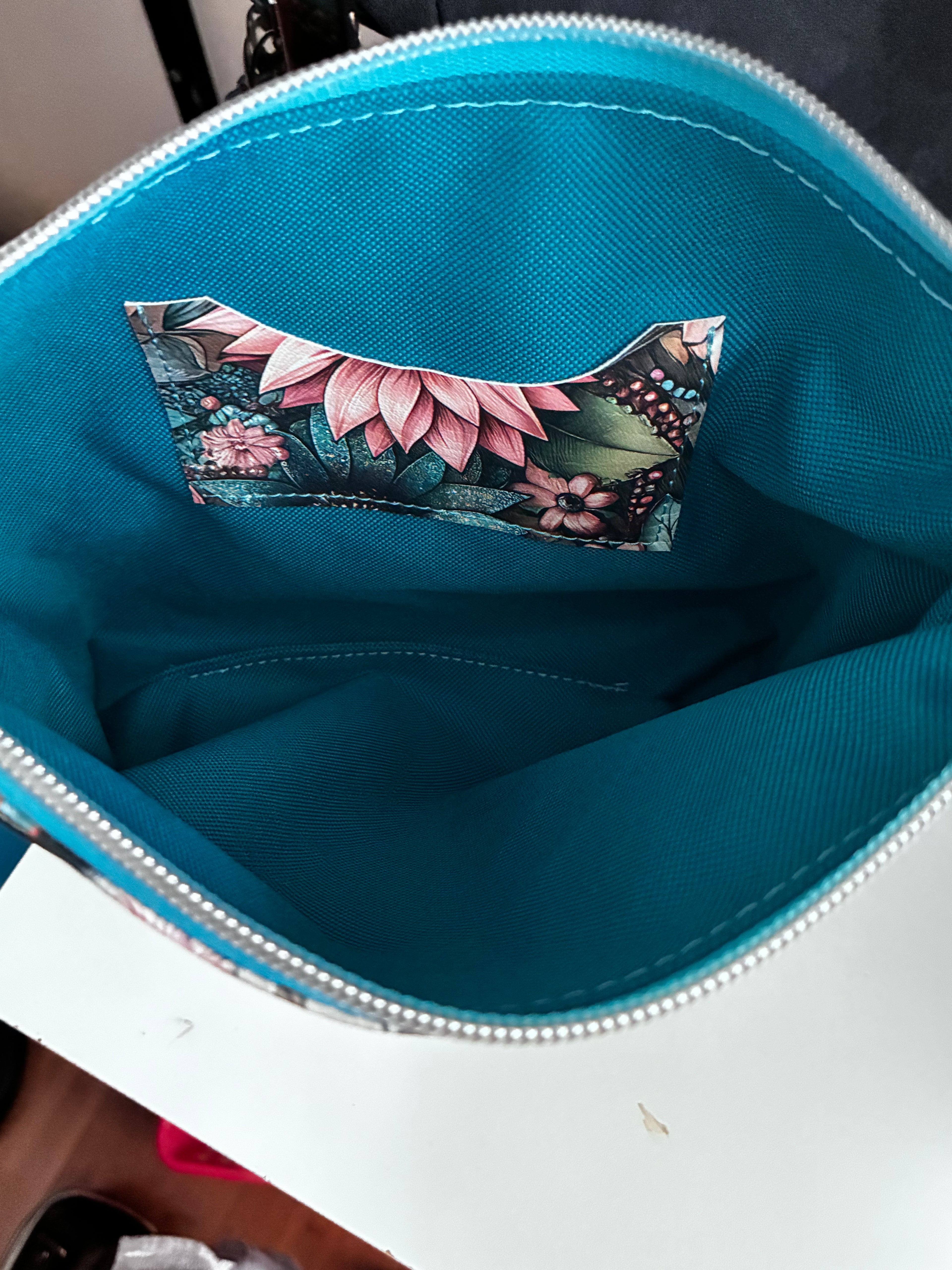 Alyssa floral cow (custom)