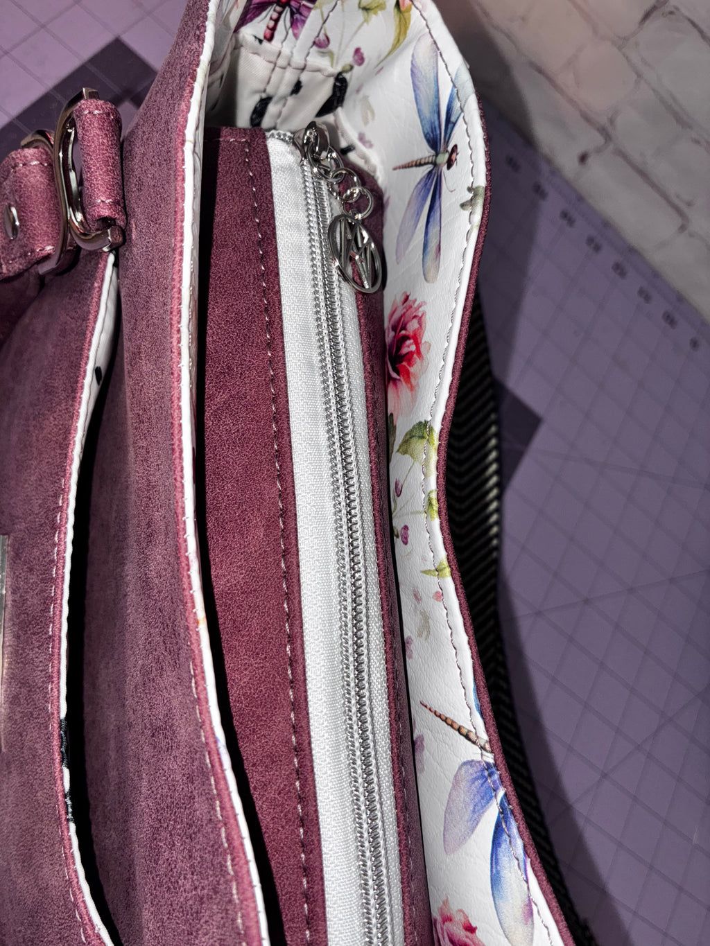 Hiraeth WINE purse @ 90% (Custom- photo sample only)