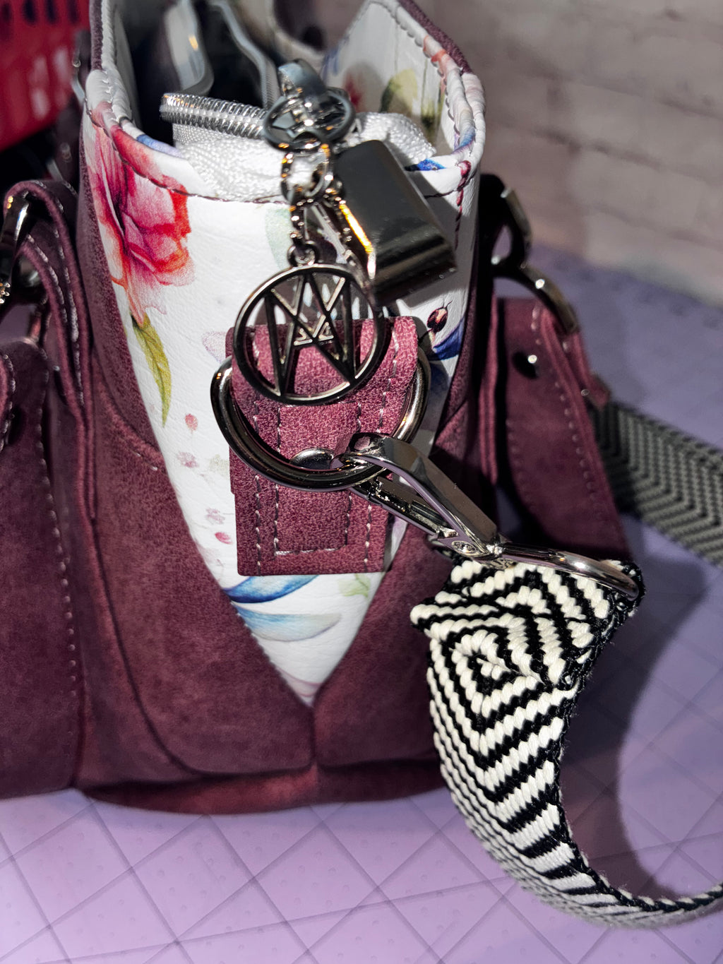 Hiraeth WINE purse @ 90% (Custom- photo sample only)
