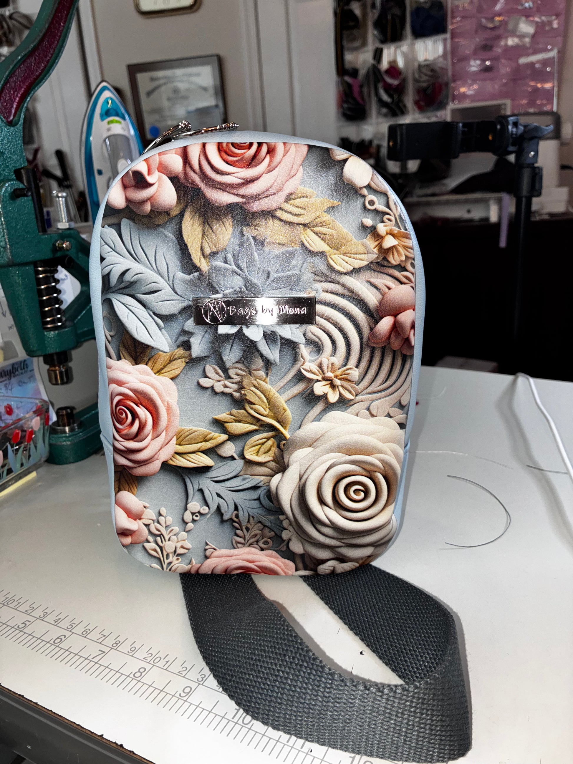 Teren Sling 3D floral
