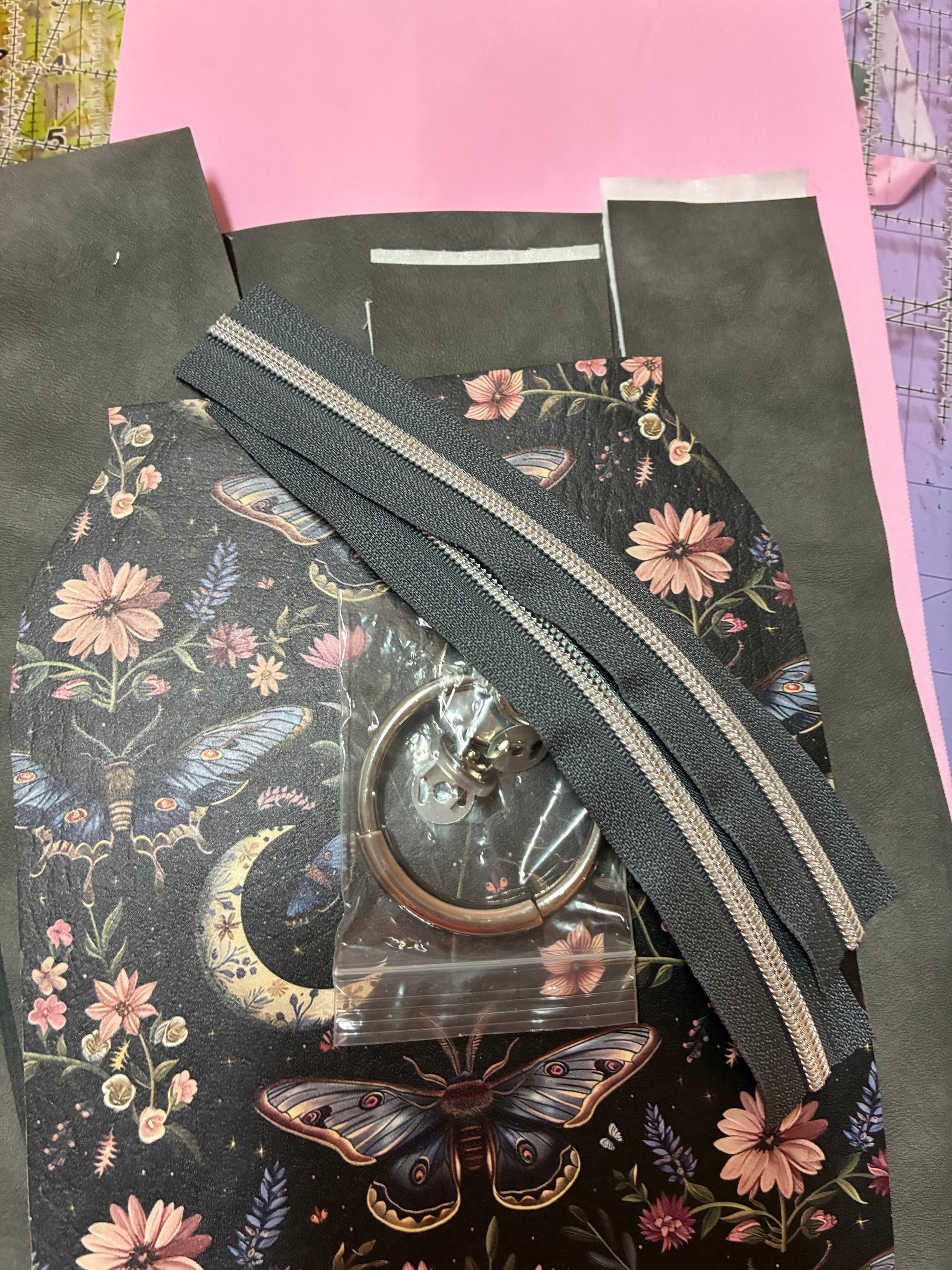 Baby Belle bucket bag (custom)