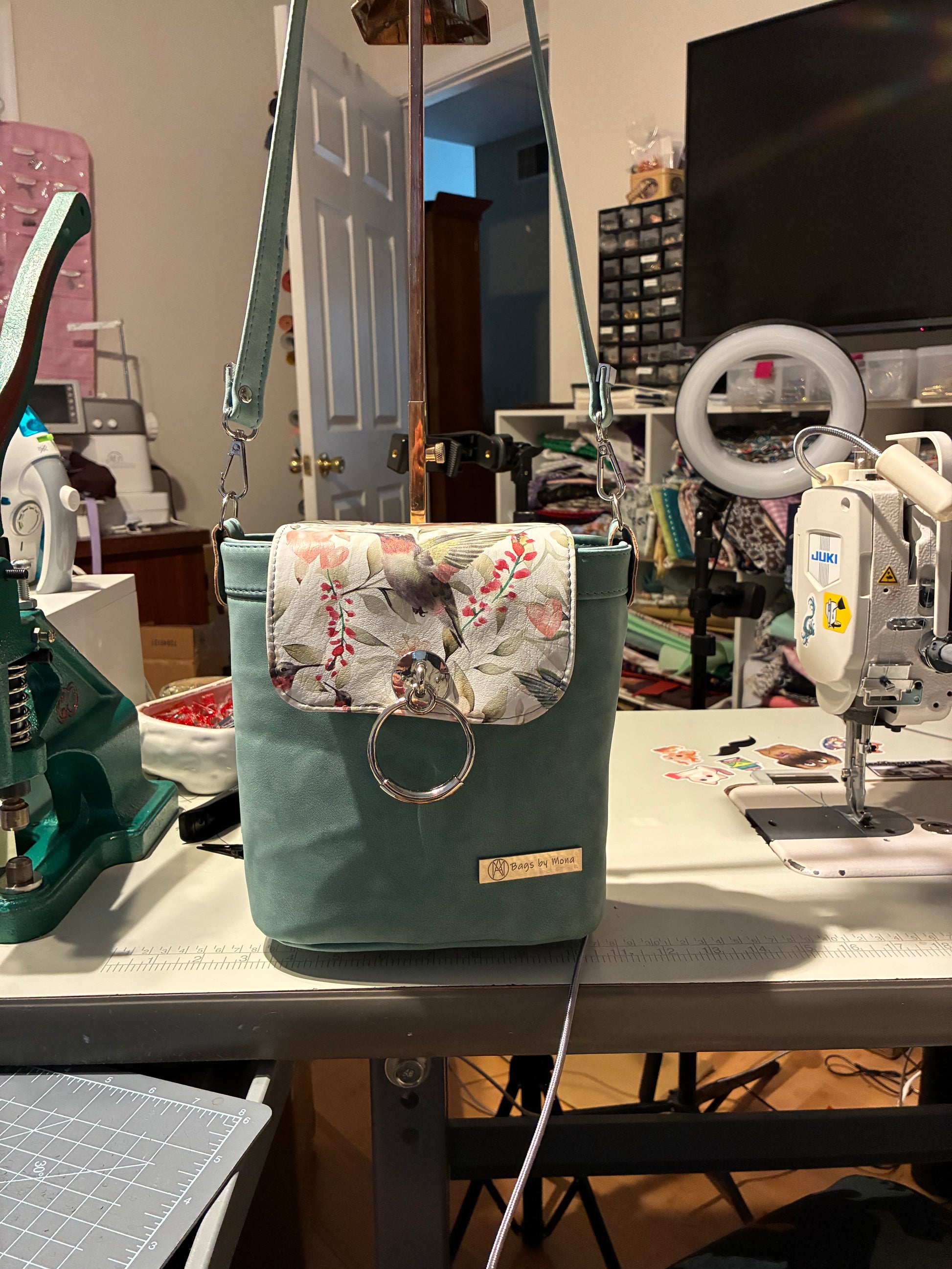 Baby Belle bucket bag (custom)