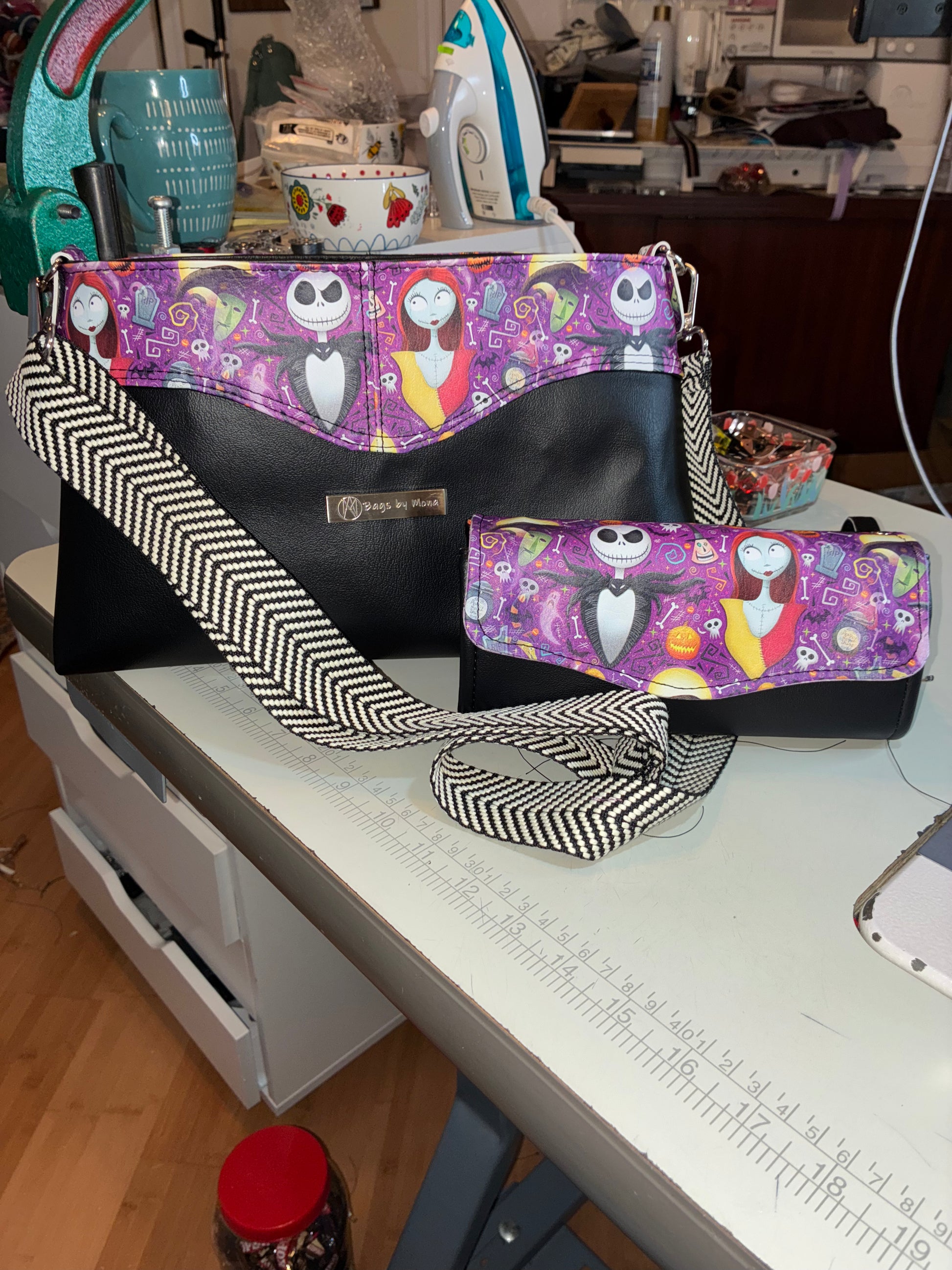 Sweet heart purse NBC crossbody only. Pieces sold separate.