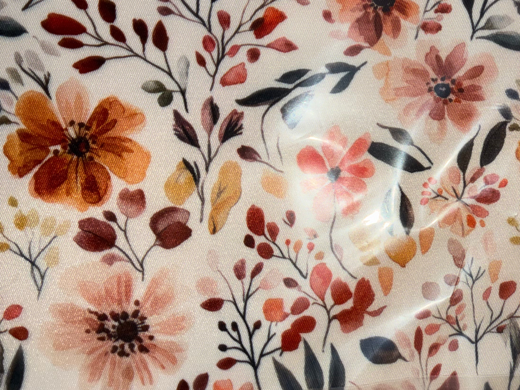 The Slouch Brown floral custom