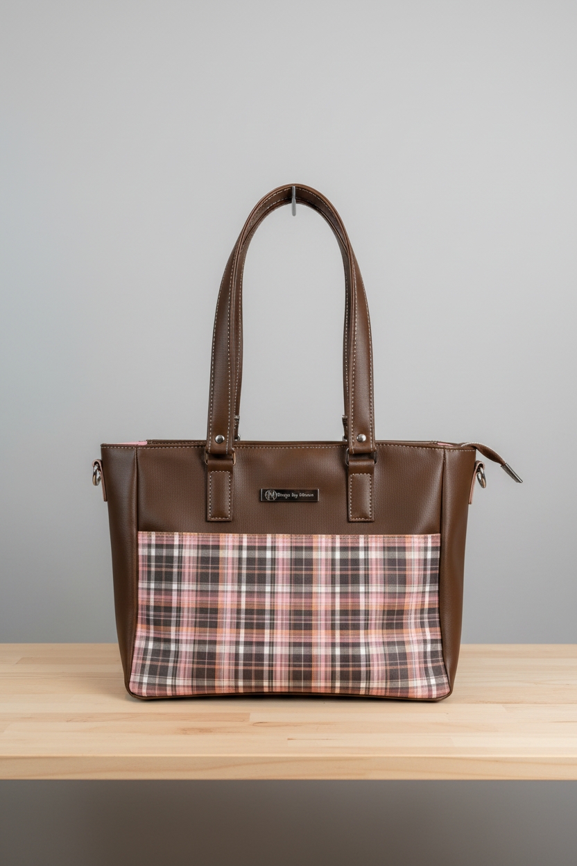 Becca handbag plaid