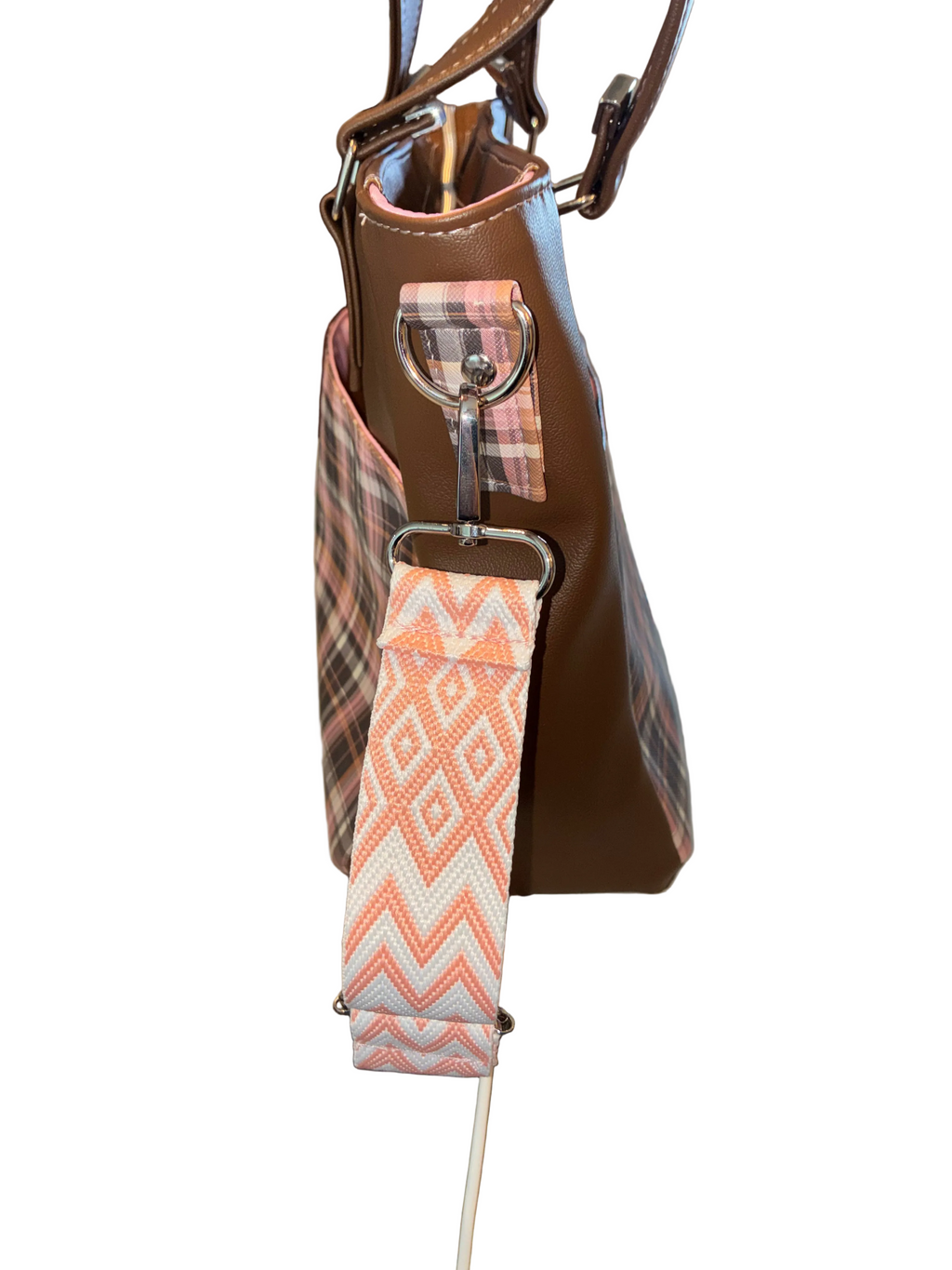 Becca handbag plaid