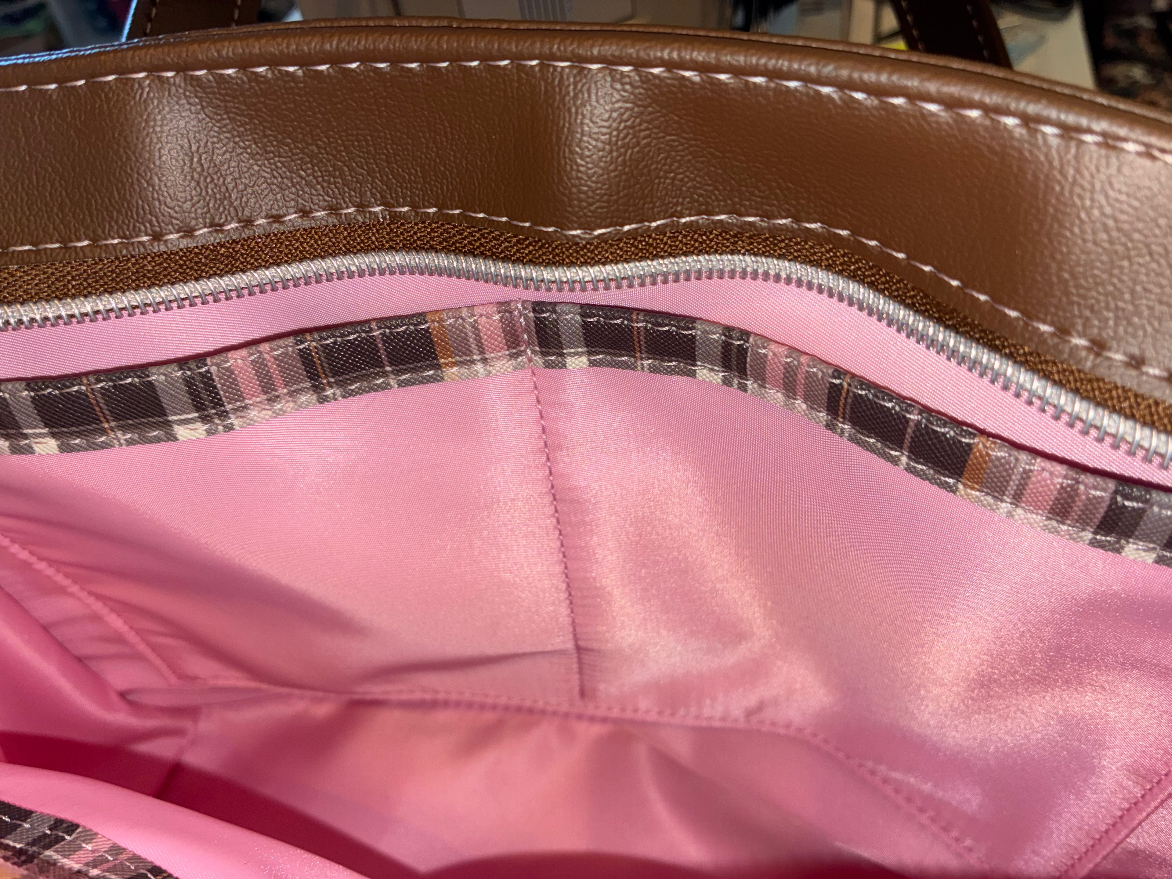 Becca handbag plaid