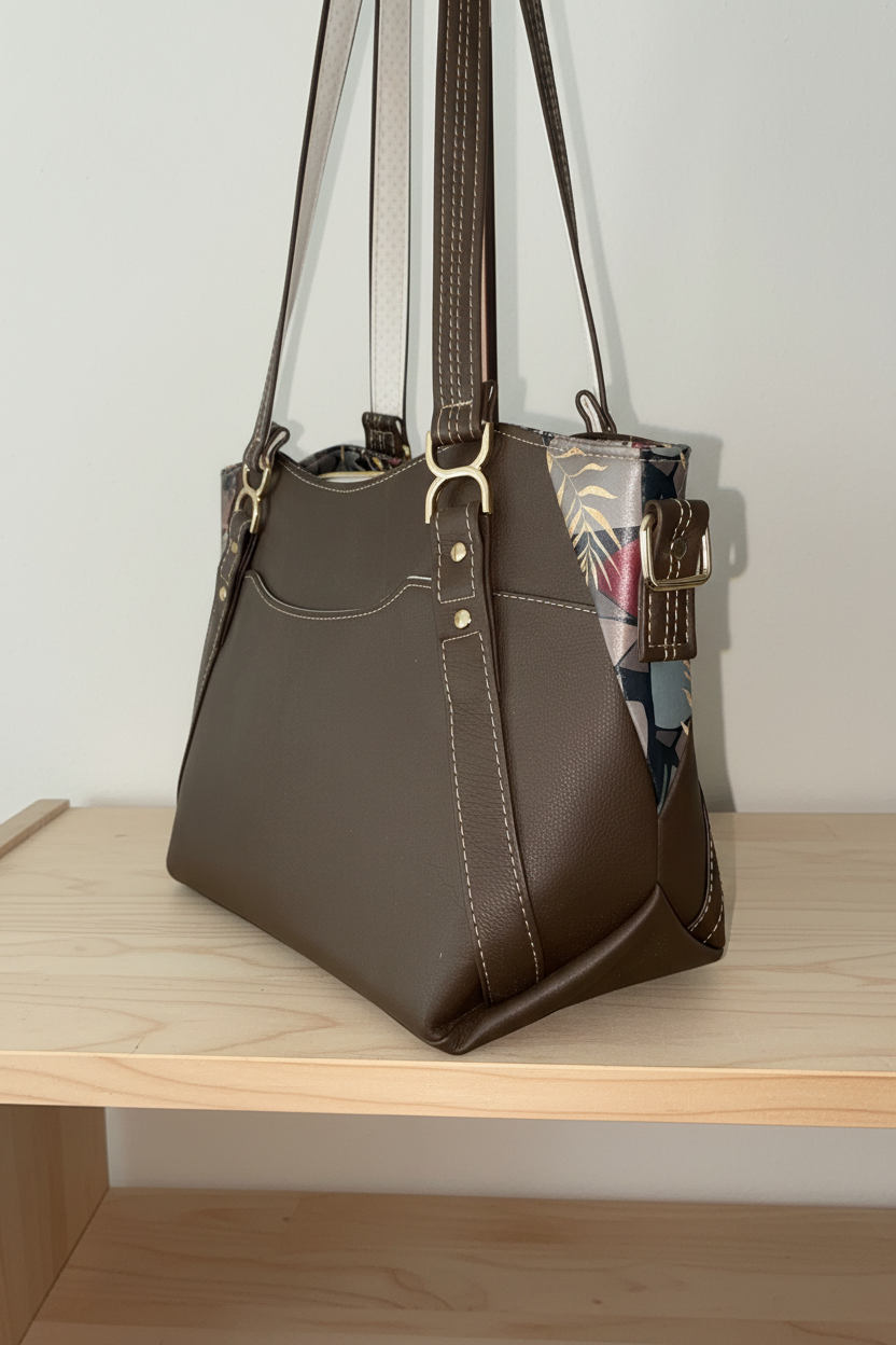 Hiraeth brown handbag