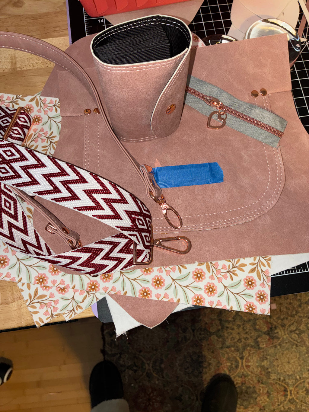 Brightstone Dusty Rose “Suede like”