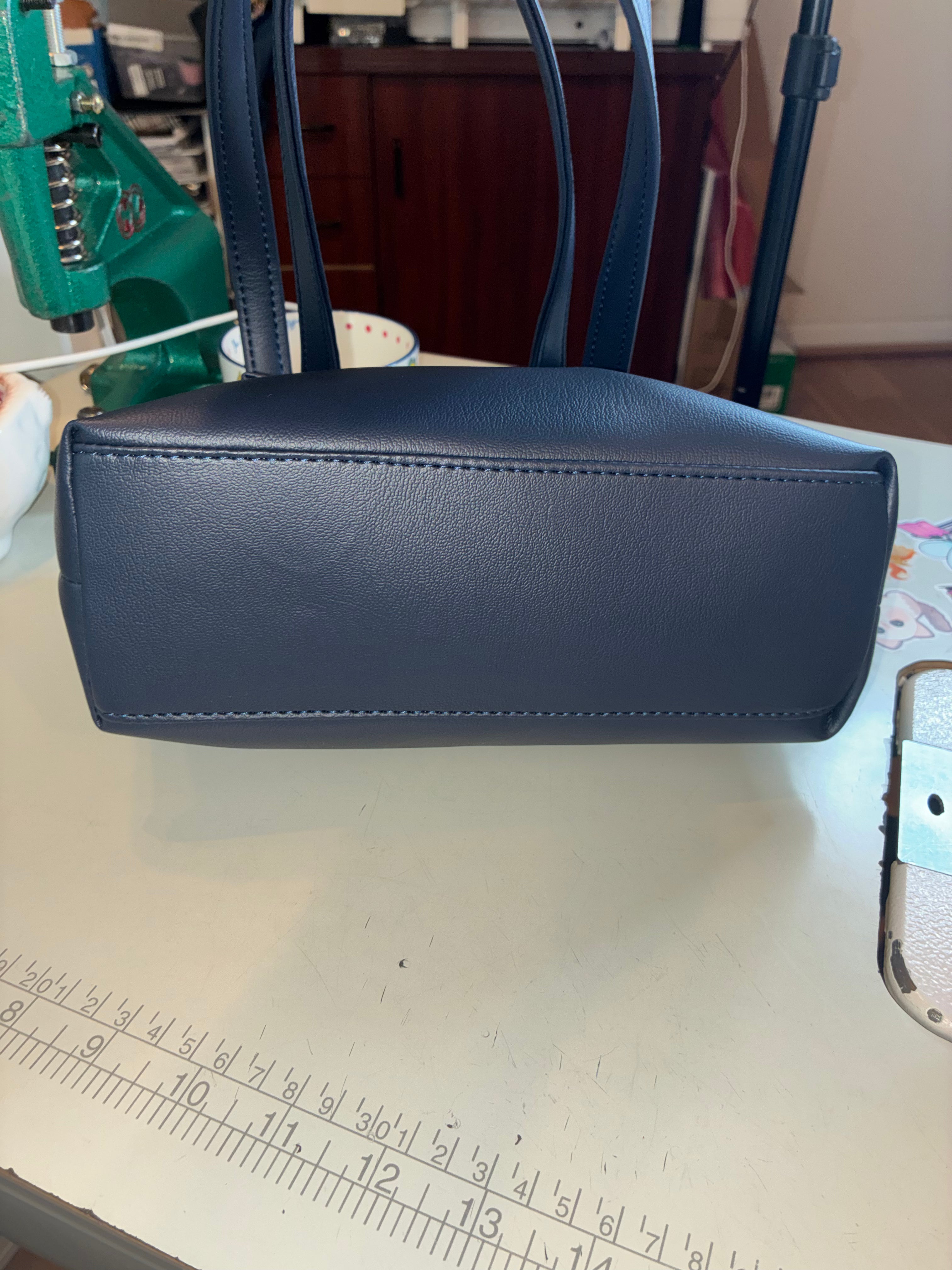 Micro B handbag Navy