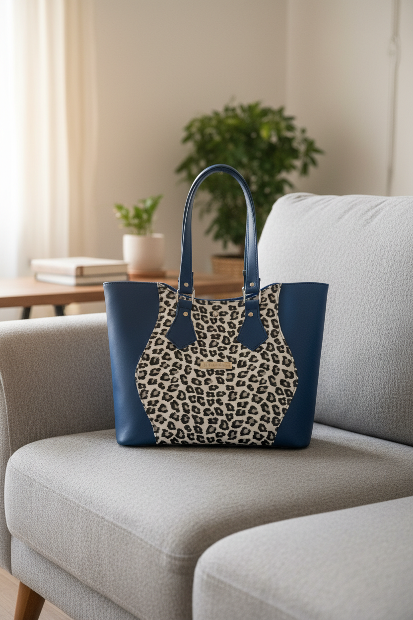 Empress snow leopard blue