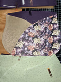 Rev purse purple floral