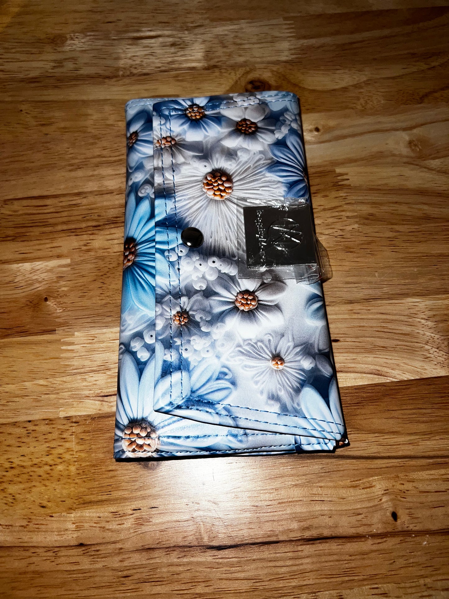 Architect 3D Floral blue Wallet